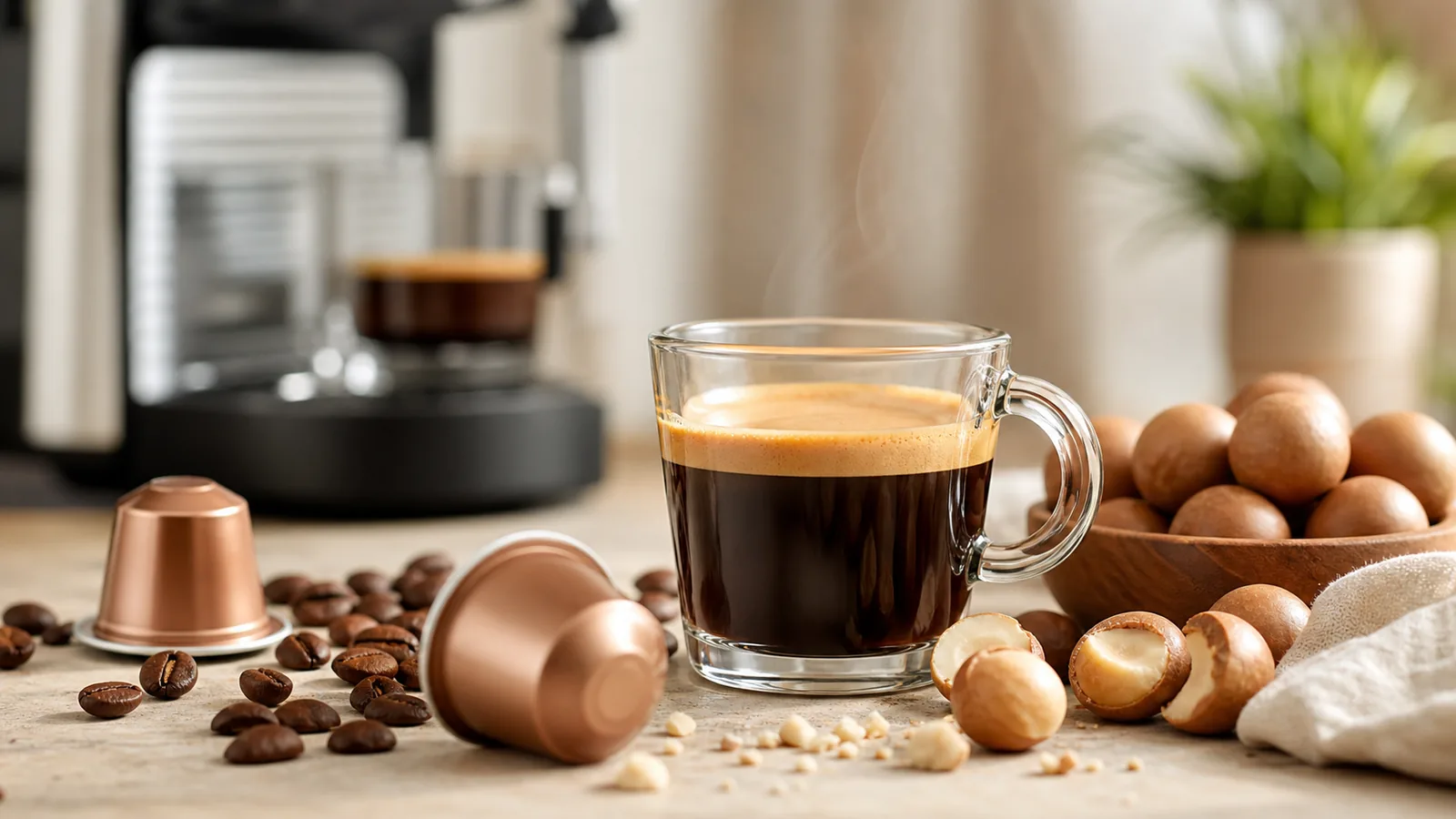 Capsule Nespresso noix de macadamia