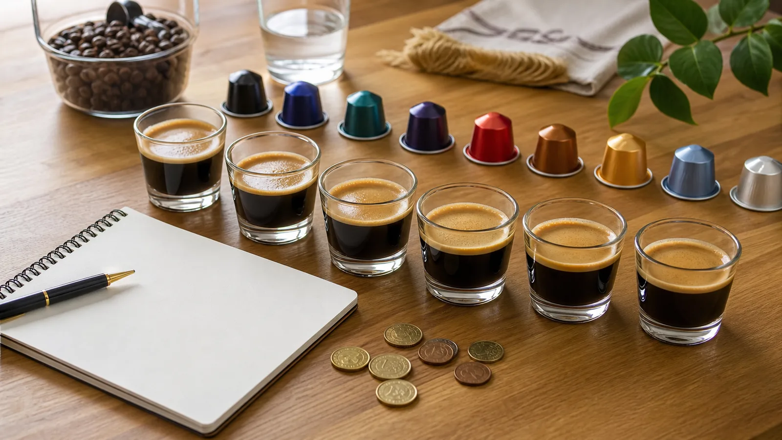 Prix et goût de chaque dosette Nespresso