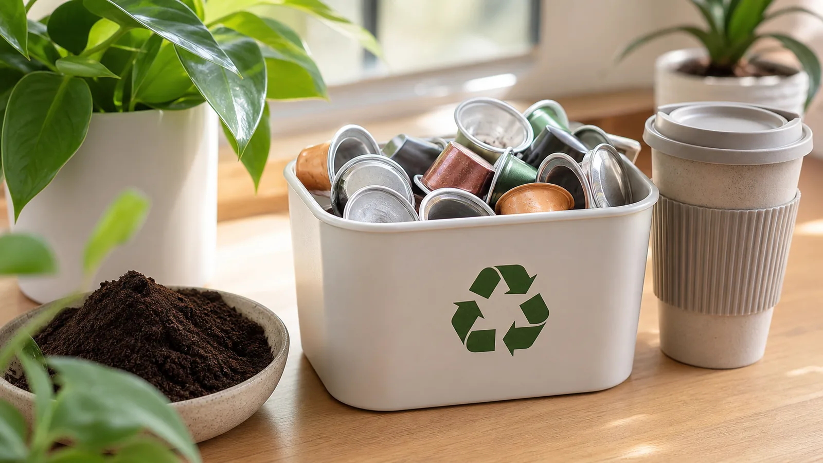 Recyclage des capsules Nespresso