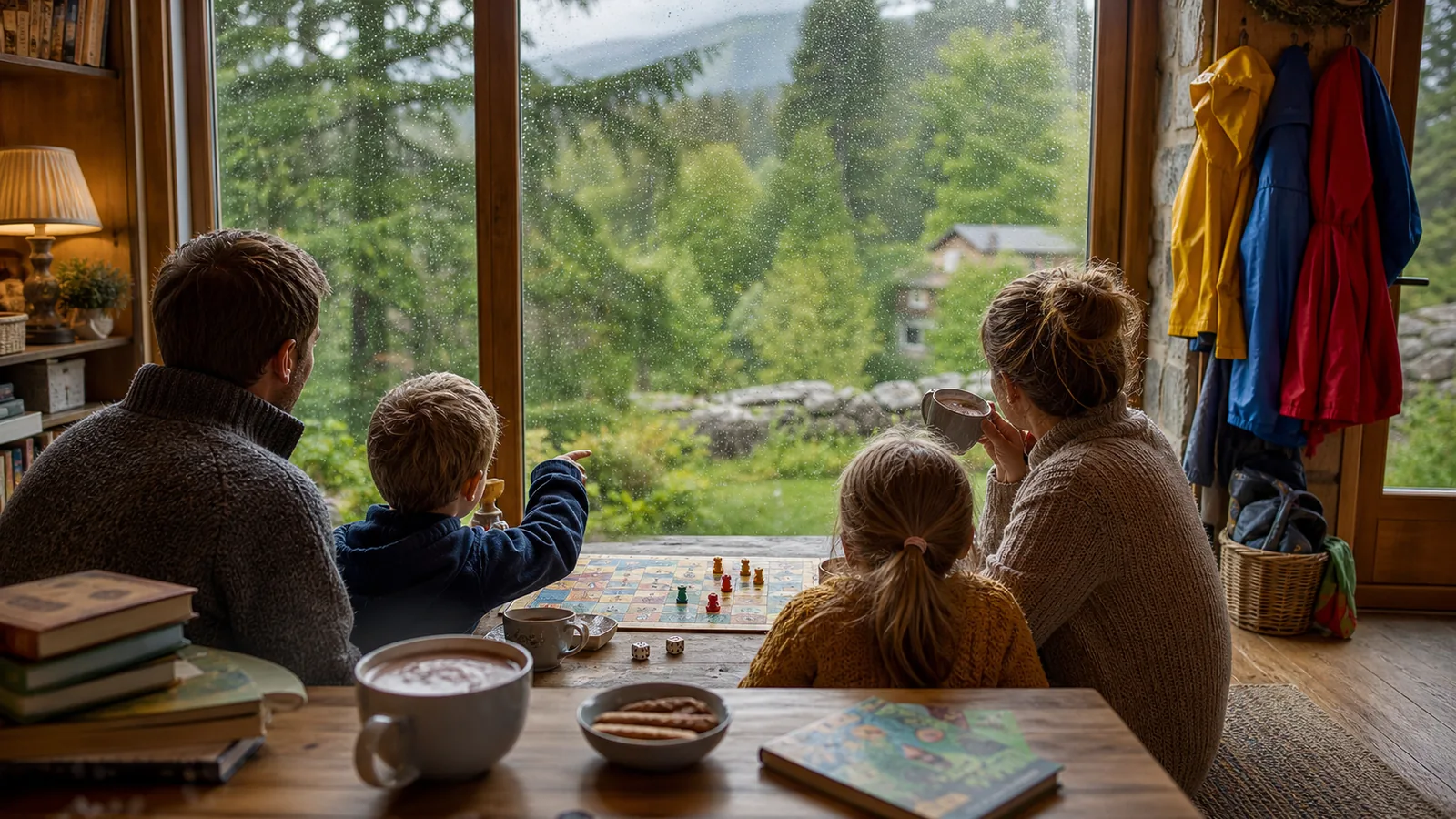 Que faire en vacances quand il pleut ?