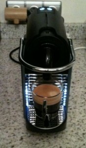 machine nespresso de face