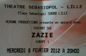 place concert zazie lille