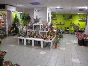 fleuriste avec de l'espace