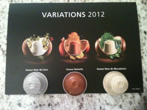 Variations Nespresso 2012