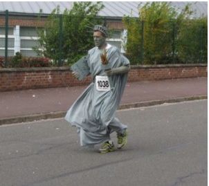 coureur à pied sur le 10 km