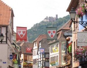 Vue sur Le Haut-Koenigsbourg